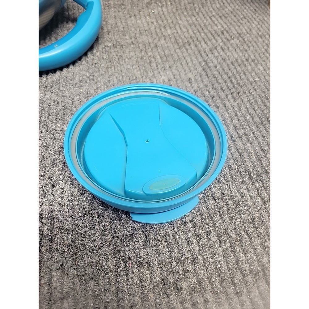 Bubba Keg 34 oz‎ - Insulated Travel Mug Blue With Chrome And Flip-Top Lid - Picture 5 of 6